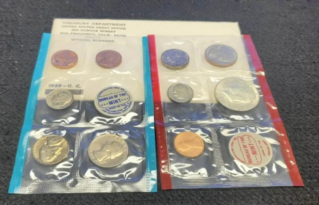1969 Double Mint Set