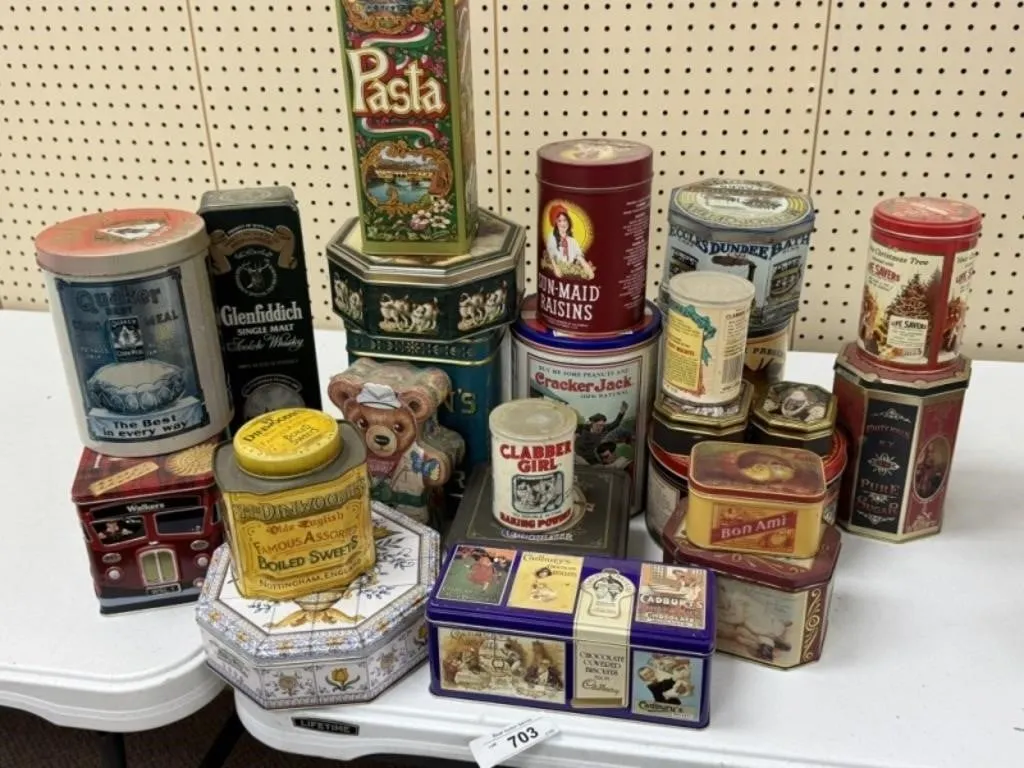 Collector tins
