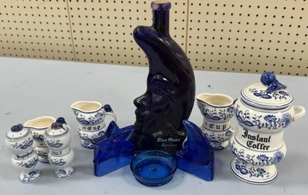 Blue Dishes and More