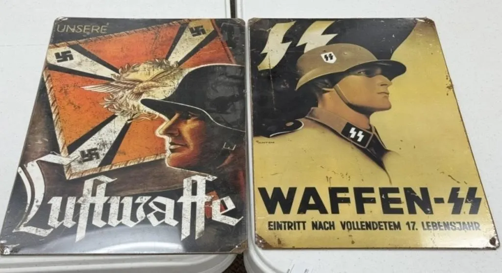 Reproduction Metal Fantasy Signs