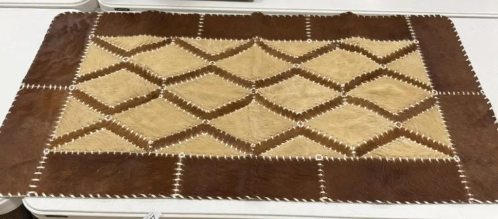 28" x 55" Hide Rug
