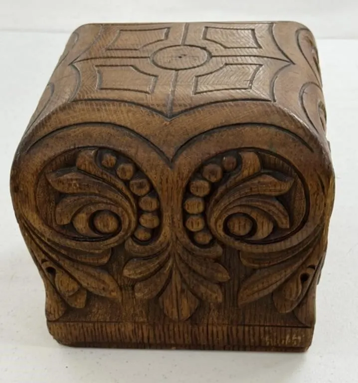 Carved Wood Block