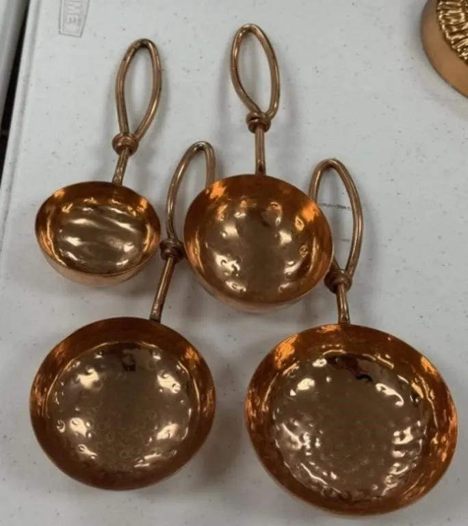 Copper Measuring Cups