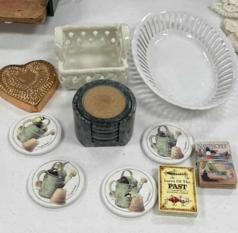 Coasters, Playing Cards, Home Decor