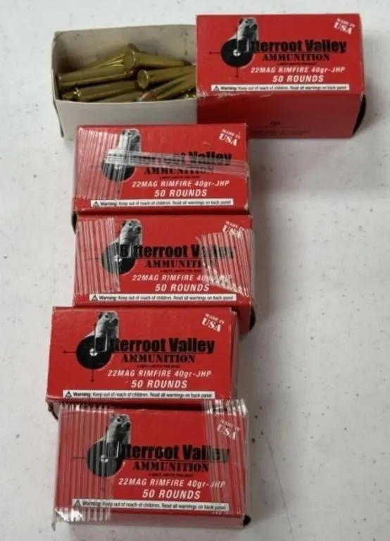 200+ rnds .22 Magnum Ammo