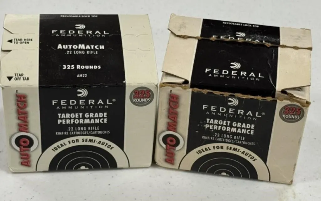 Approx. 600 rnds Federal .22LR