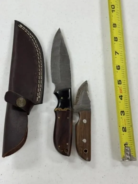 2 - Damascus Knives