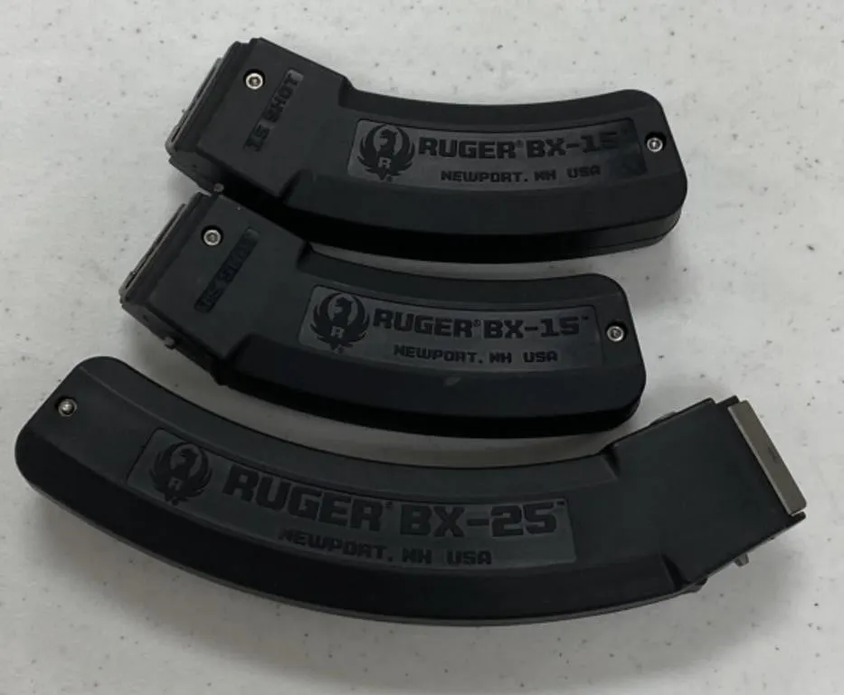 3 - Ruger 10/22 Magazines