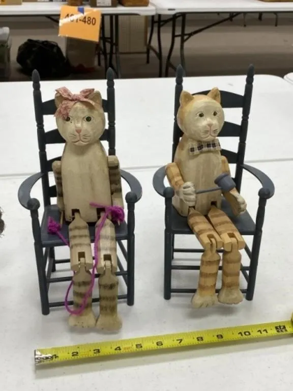 Folk Art Cats