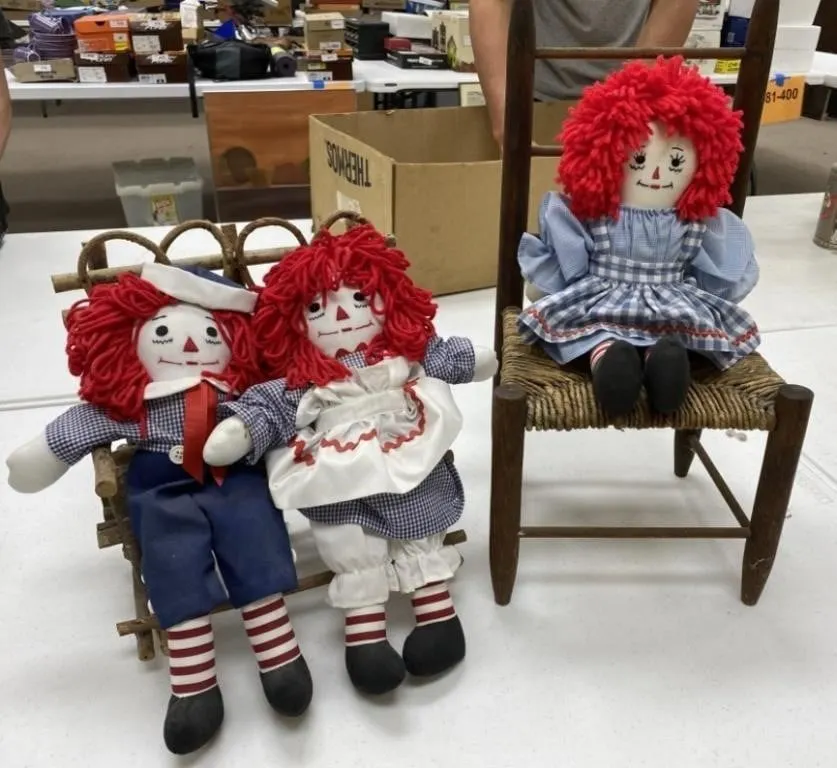 Raggedy Ann & Andy and Furniture