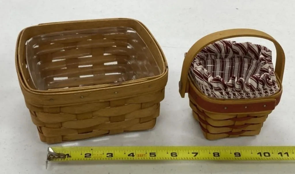 2 - Longaberger Baskets
