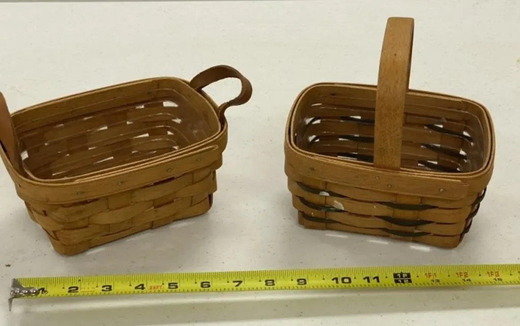 2 - Longaberger Baskets