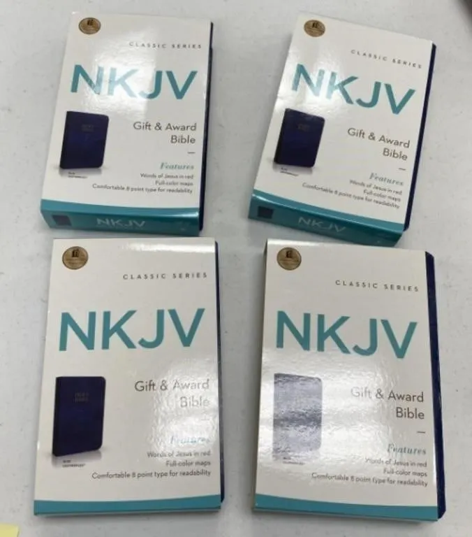 4 - New King James Bibles