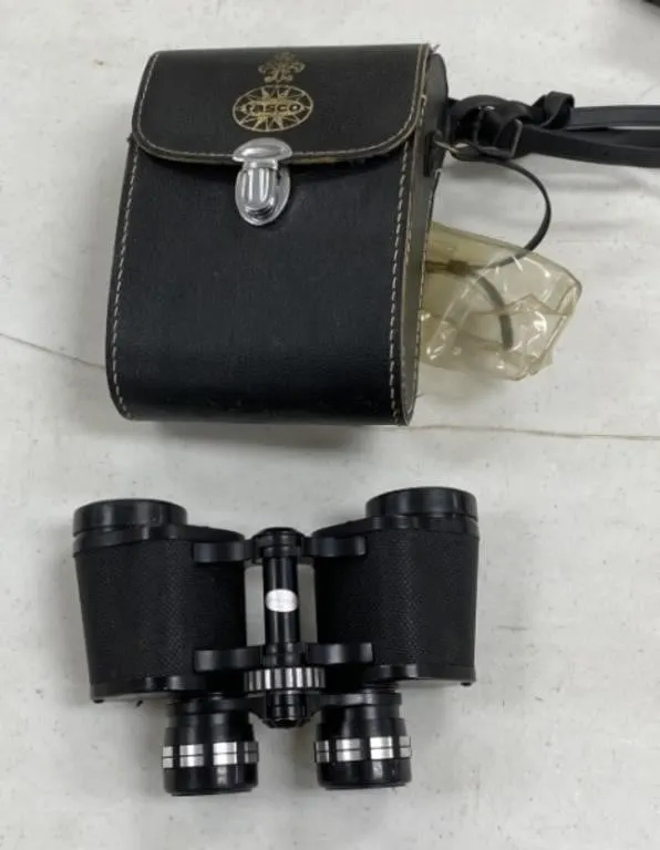 Binoculars and Case