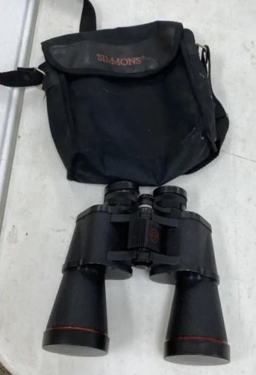 Binoculars and Case