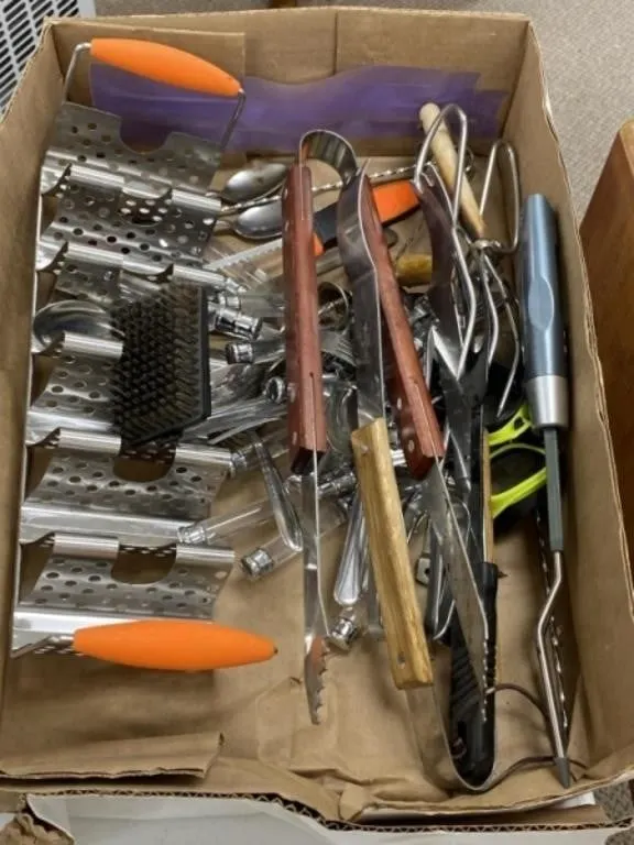 Taco Tray and Utensils