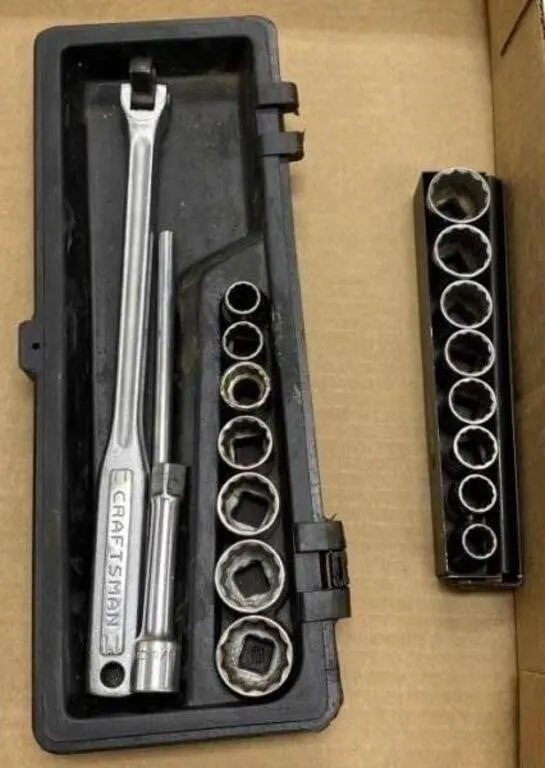 Craftsman 3/8" Breaker Bar & Sockets