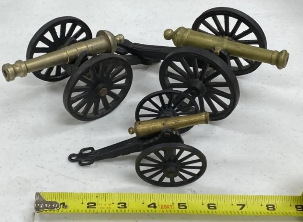 Iron and Brass Cannons