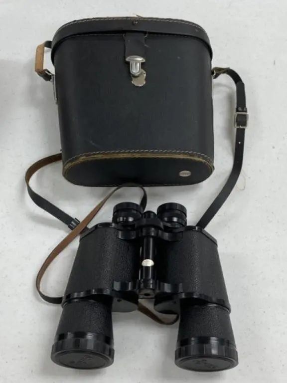 Binoculars and Case