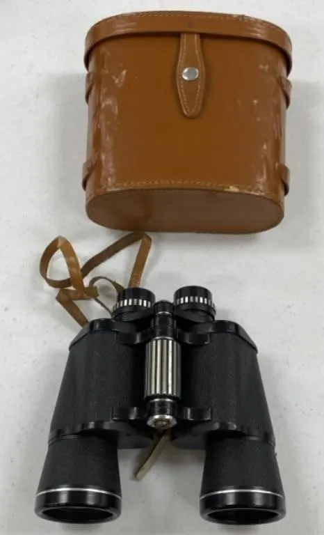 Binoculars and Case