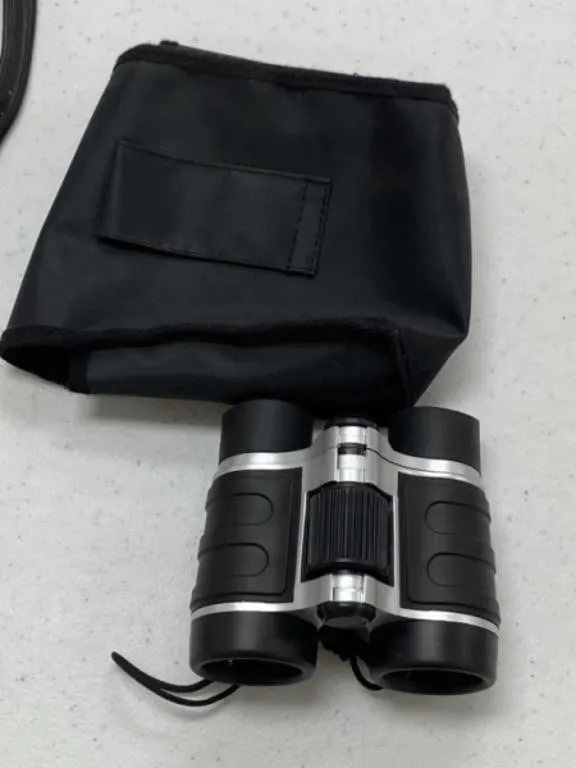 Binoculars and Case