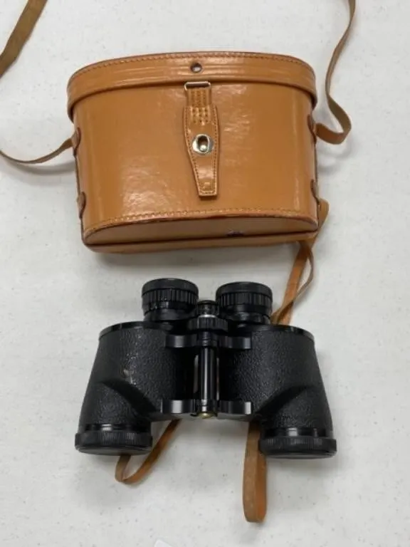 Binoculars and Case
