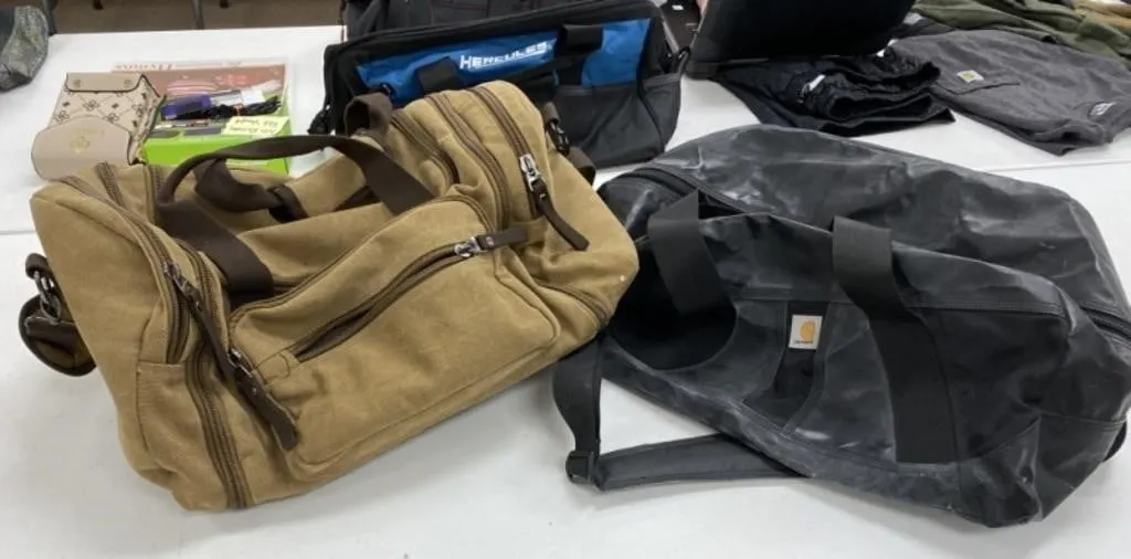Carhart and Canvas Duffle Bags