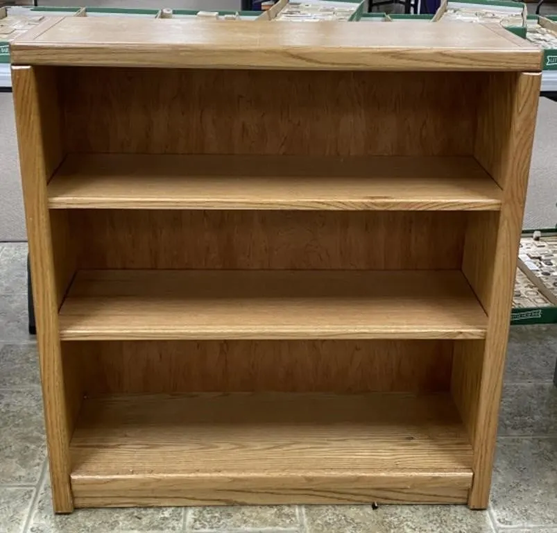 3' Oak Bookcase