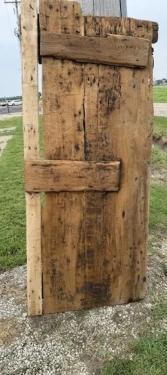 Primitive Wood Barn Door