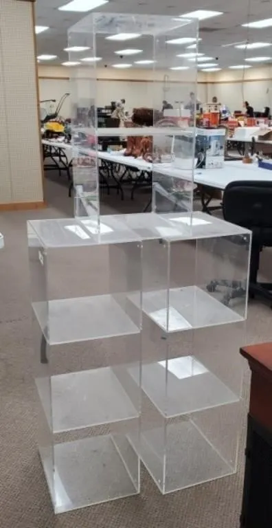 3 Acrylic Shelves
