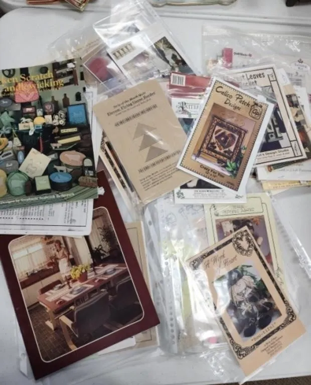Huge Lot of Sewing Patterns Quilting