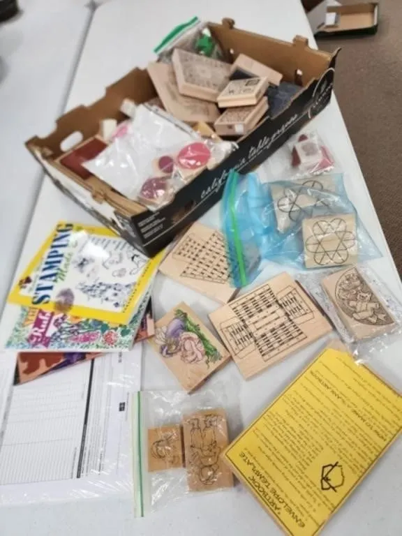 Wood Rubber Stamps