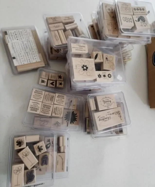 30 Boxes Stampin' Up Stamps
