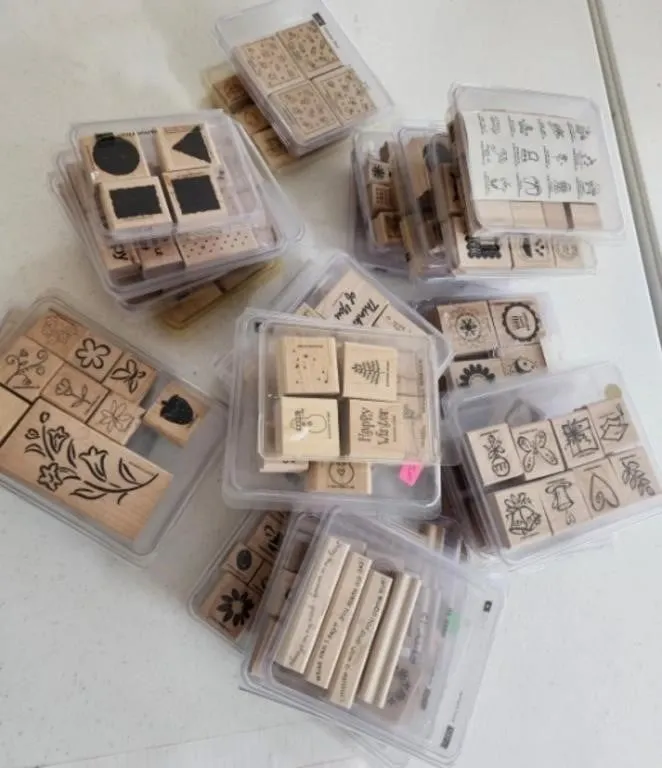 30 Boxes Stampin' Up Stamps