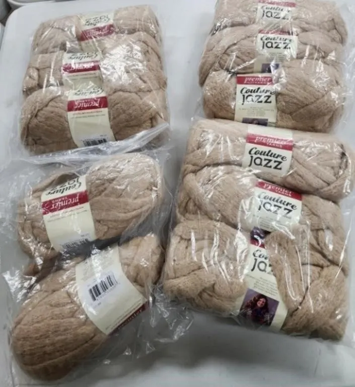 11 Skeins New Yarn - All Same Dye Lot