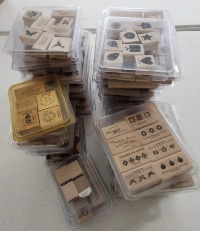 30 Boxes Stampin' Up Stamps