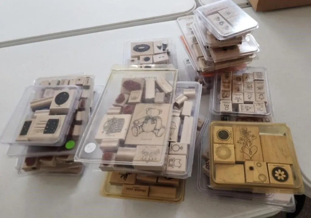 30 Boxes of Stampin' Up Stamps