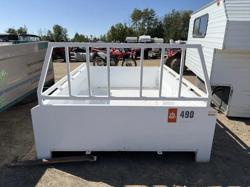 White Pickup Truck Bed