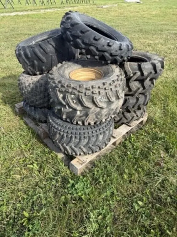 Pallet of Quad Tires (Some Like New Condition)