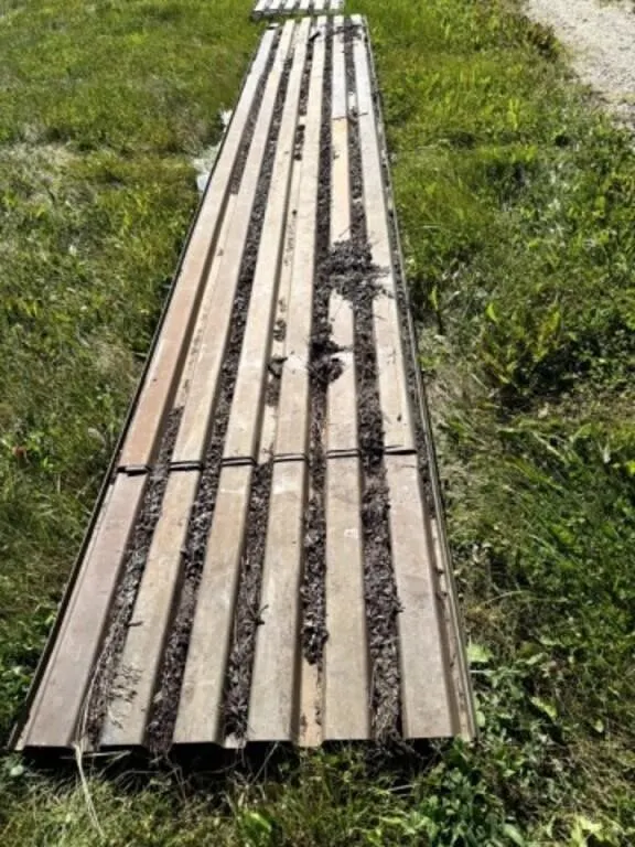 UNUSED 3' Tin Assorted Lengths /EACH SHEET
