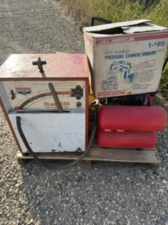 Pallet of Century 295 Amp Welder and