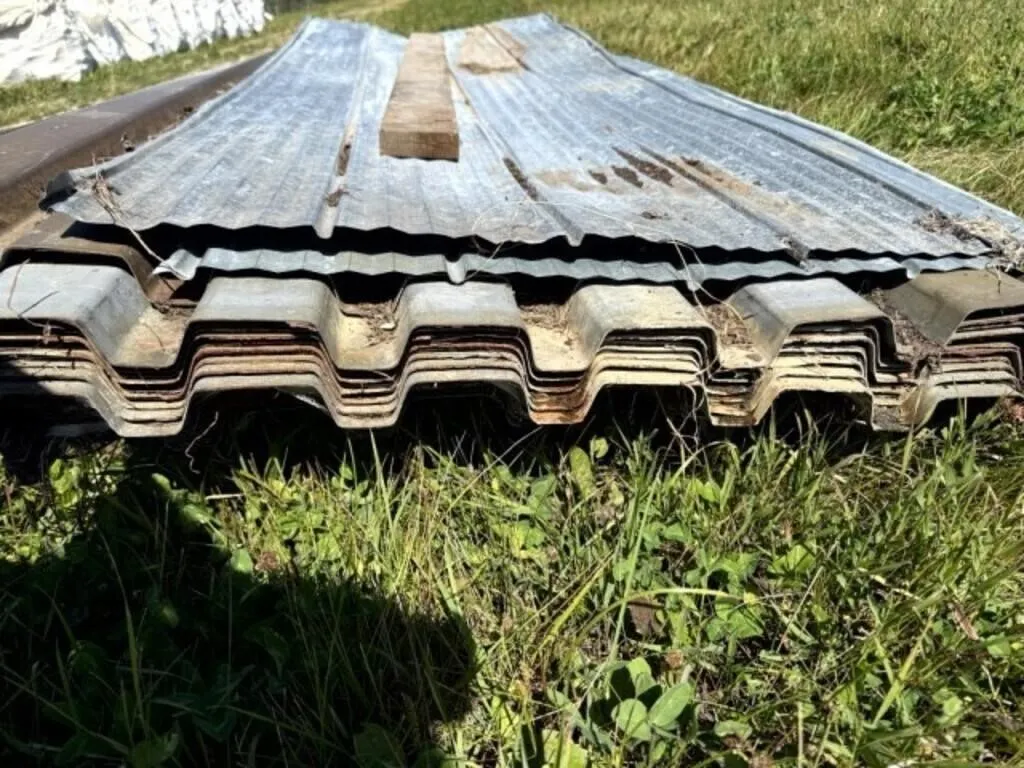 UNUSED 36" x 95" Tin /EACH SHEET