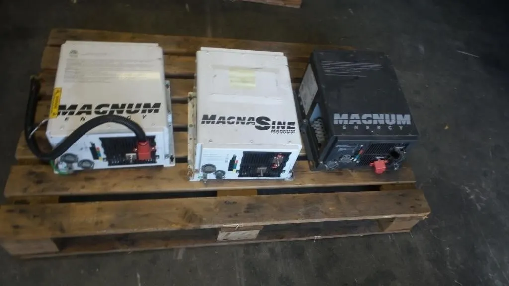 3 Magnum Energy 2000W Inverter Chargers