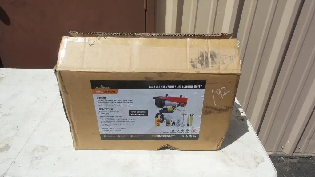 New LandHonor 1320 LB Electric Hoist