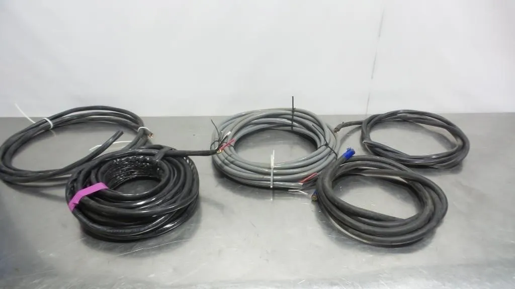 Assorted Heavy-Duty Copper Cable Lot