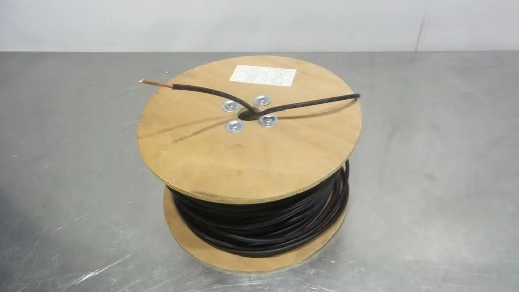 10 AWG 600V Black PV Copper Wire Spool