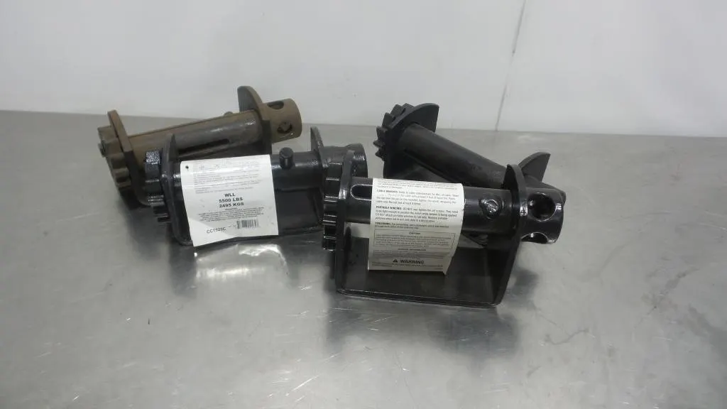 Kinedyne 5,500 lb Cargo Winches, Lot of 3