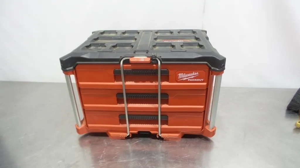 Milwaukee Packout 3-Drawer Tool Box