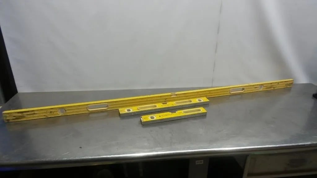 3 Stabila Type 187 Spirit Levels
