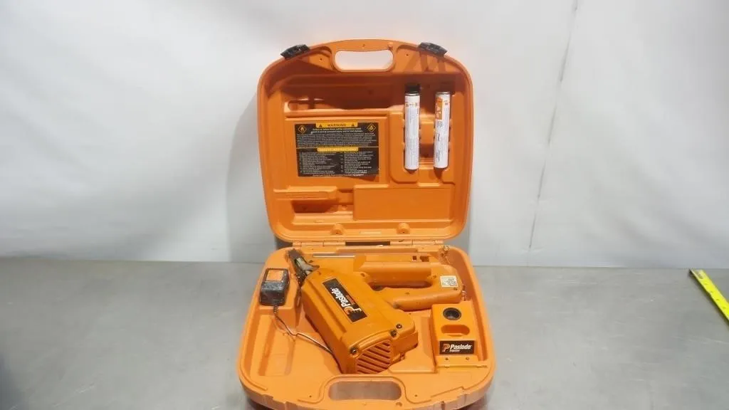 Compact Senco PC1010 portable air compressor featu
